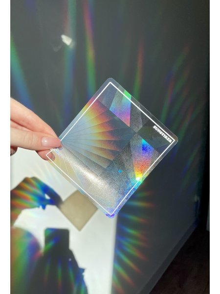 Ловец радуги наклейка на окно