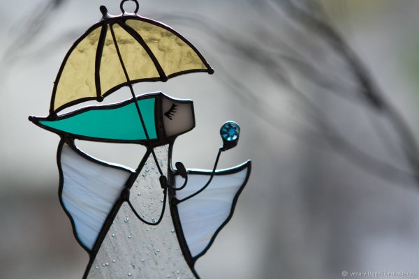 Ловец солнца витраж