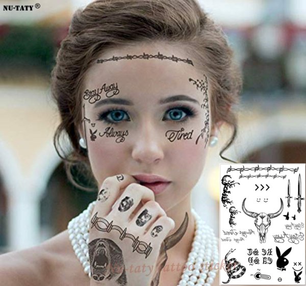 Стразы на лицо