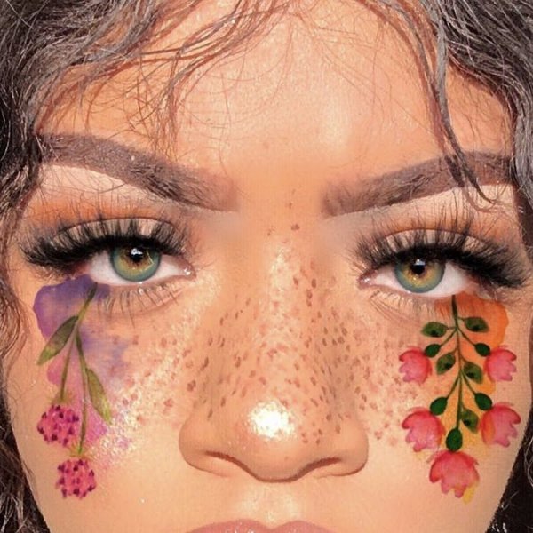 Блестки на лицо детям