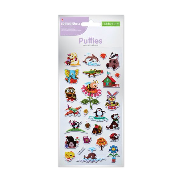 Объемная наклейка логотип