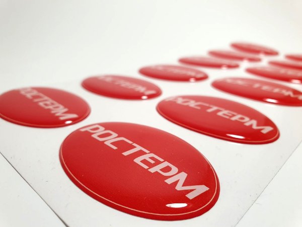 Полимерные наклейки