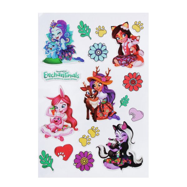 Набор объёмных наклеек Djeco puffy stikers