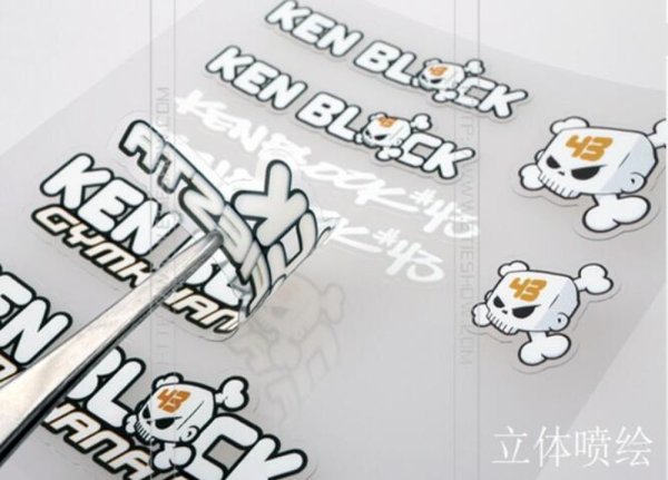 Наклейка Кен блок на авто