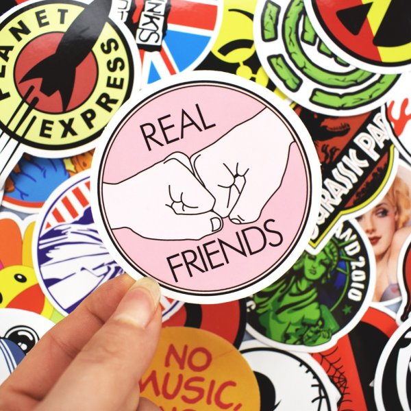 Круглые наклейки