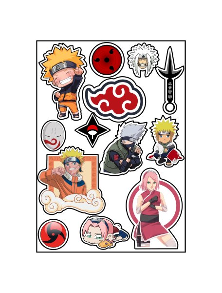 Стикеры Наруто