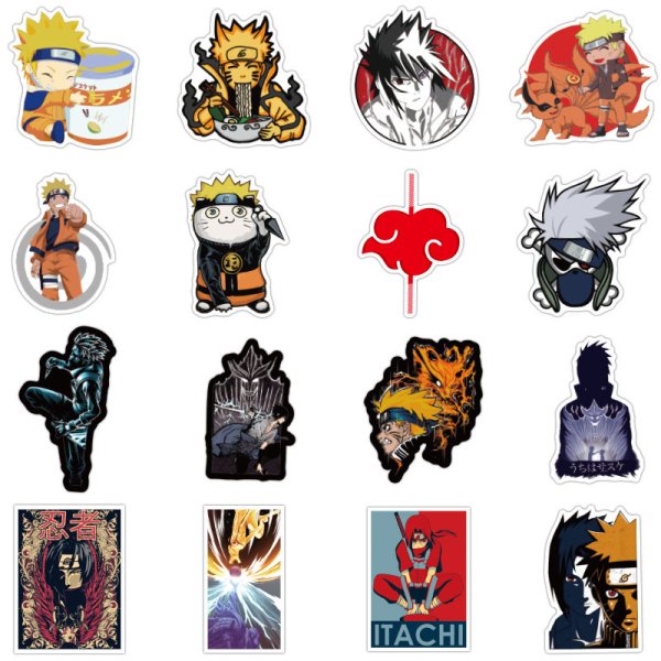 Наклейки Наруто