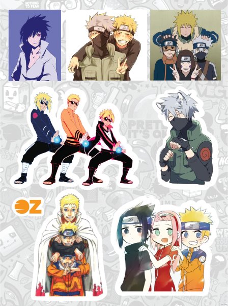 Наруто Какаси Хатакэ печати