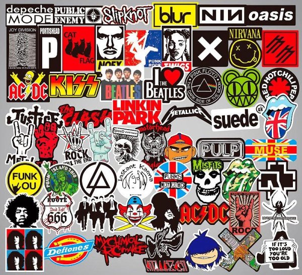 Наклейки Стикеры на ноутбук