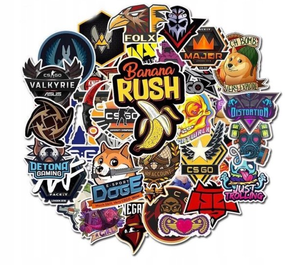 Крутые наклейки черно белые