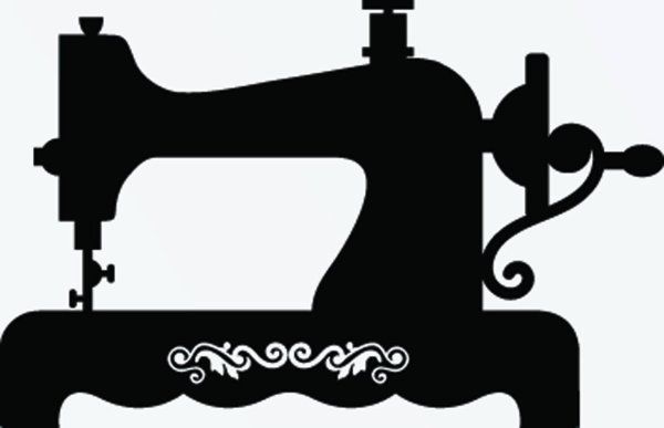 Швейная машинка силуэт