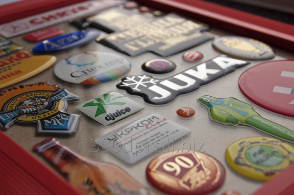 Наклейки объёмные