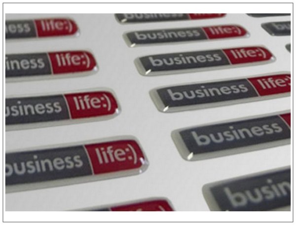 Полимерные наклейки