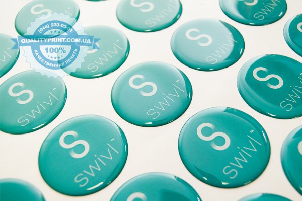 Наклейки объёмные