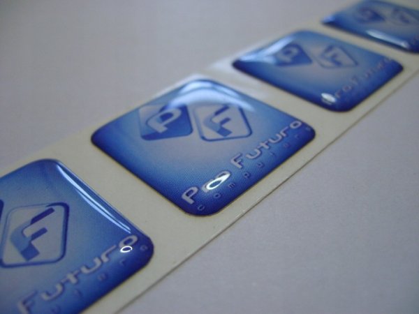 Полимерные наклейки