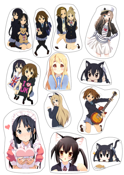 Анимешные Стикеры