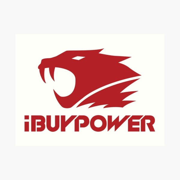 IBUYPOWER синего цвета