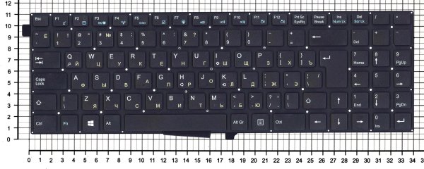 Рамка клавиатуры ноутбука ДНС