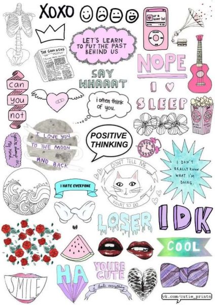 Наклейка девочка