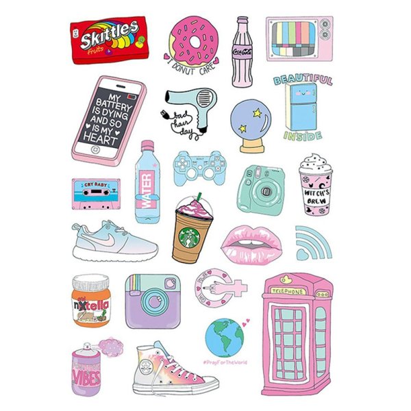 Красивые наклейки