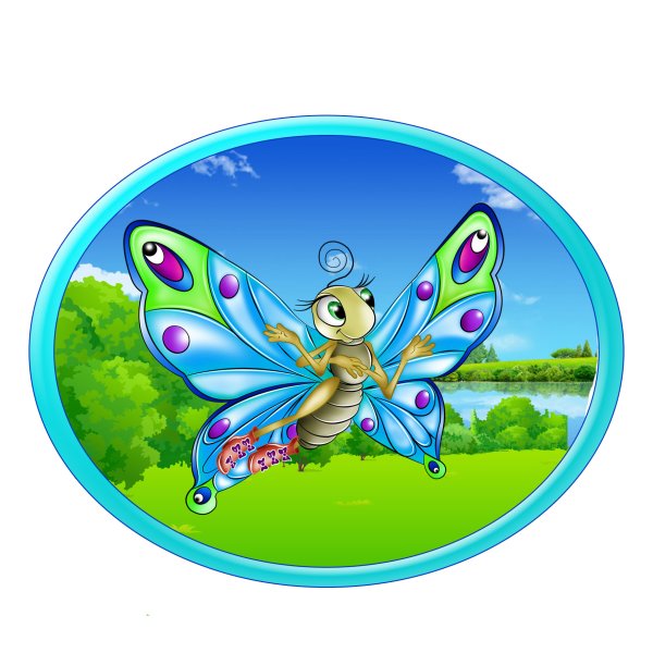 Цветочный трафарет на стену