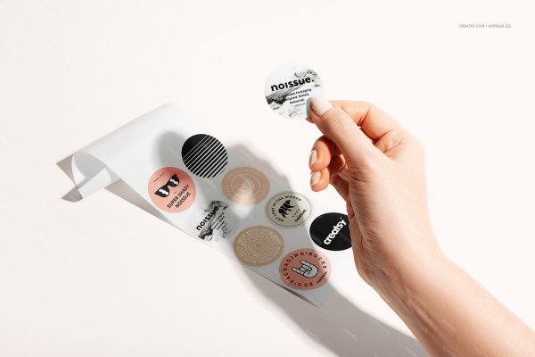 Стикеры брендированные