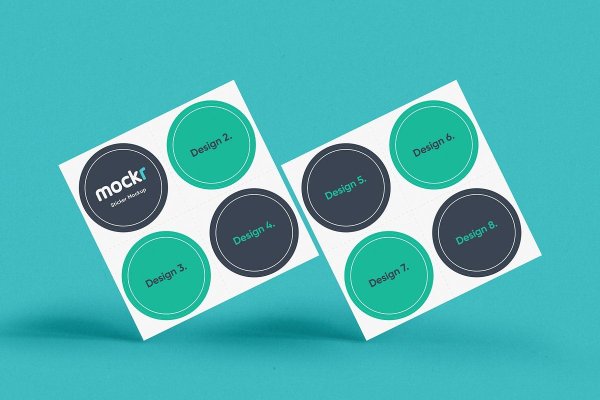 Наклейка Mockup