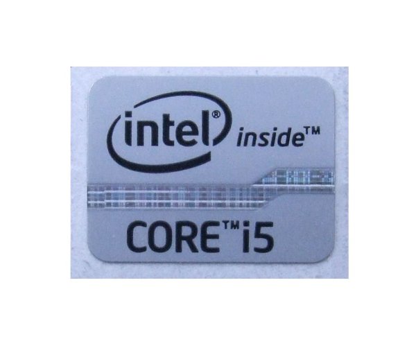 I5 наклейка Intel Core i5