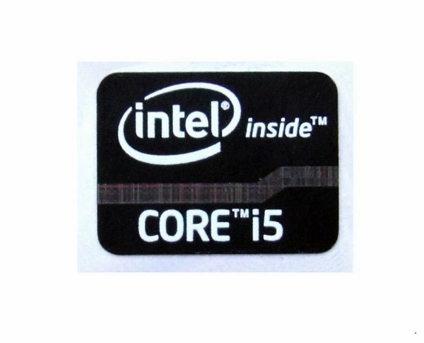 Наклейка Intel Core i5