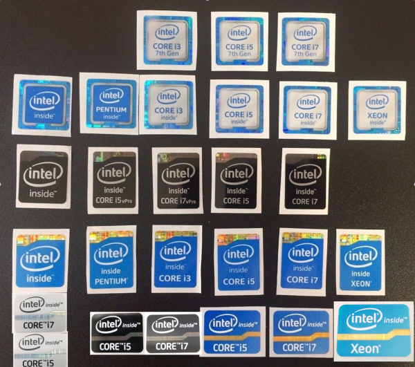 Intel Sticker Core i7