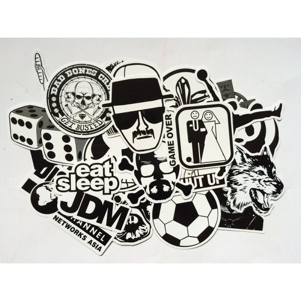 Модные наклейки