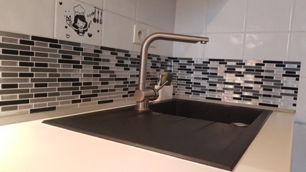 Мозаичная самоклеящаяся плитка Backsplash