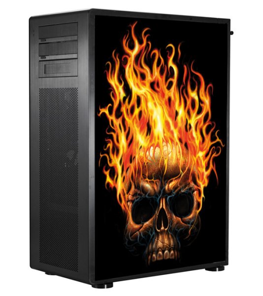 Виниловые наклейки на корпус компьютера