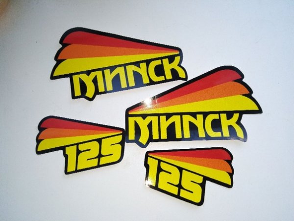 Наклейки Минск 125