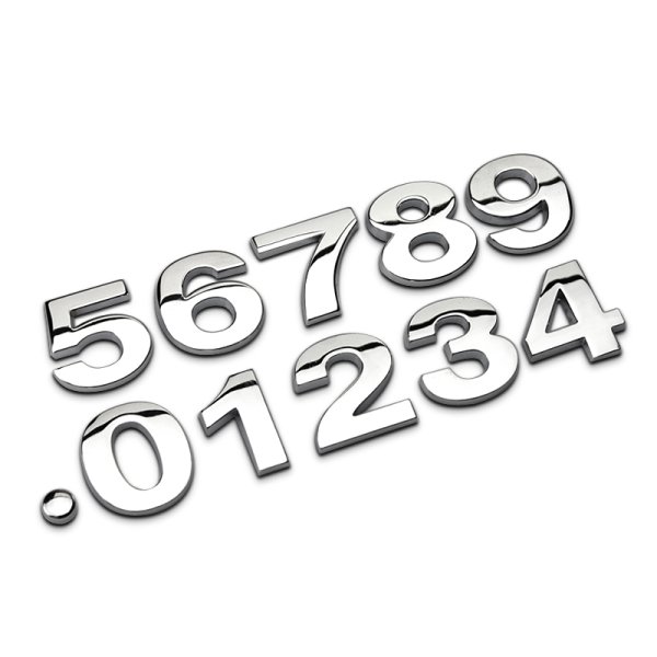 Самоклеющиеся буквы на машину