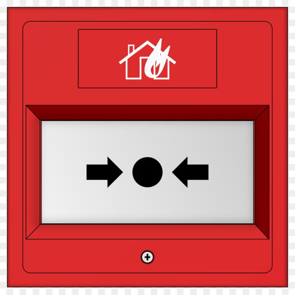 Кнопка включения установок систем пожарной автоматики знак