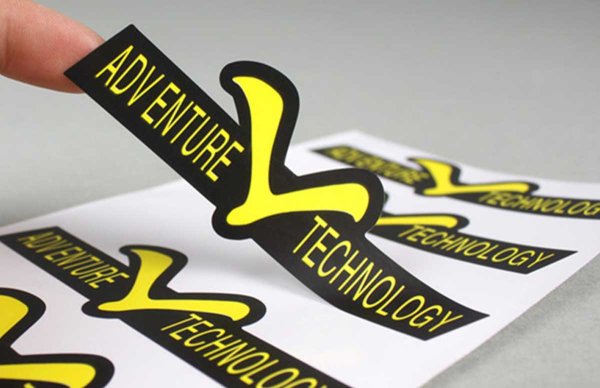 Наклейки с плоттерной резкой