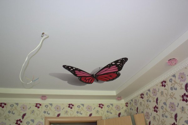 Наклейки на натяжной потолок