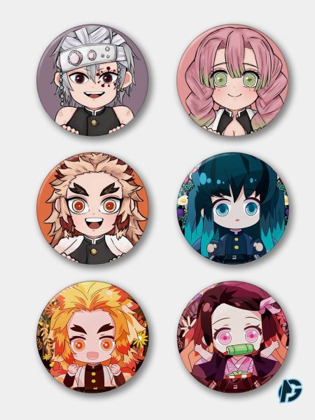 Стикеры клинок рассекающий демонов Томиока