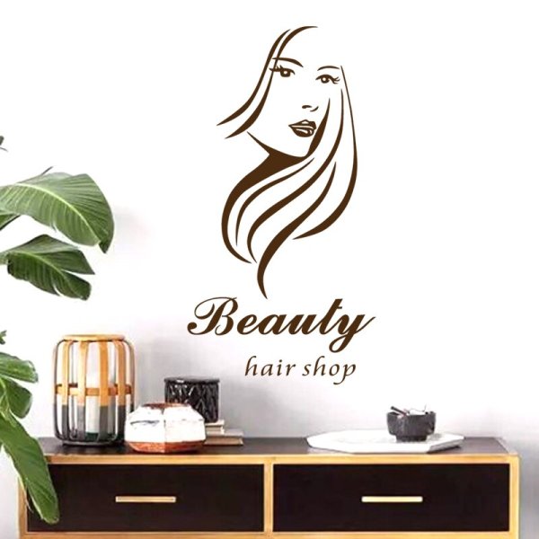 Наклейки на окна салон красоты