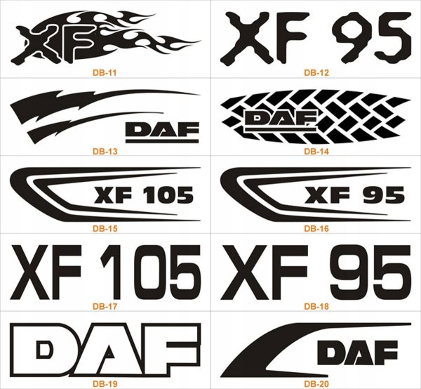 Наклейки на Мерседес Актрос на кабину