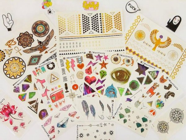 Наклейки для скетчбука