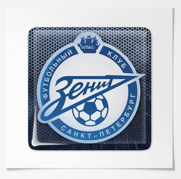 Наклейка Зенит на авто