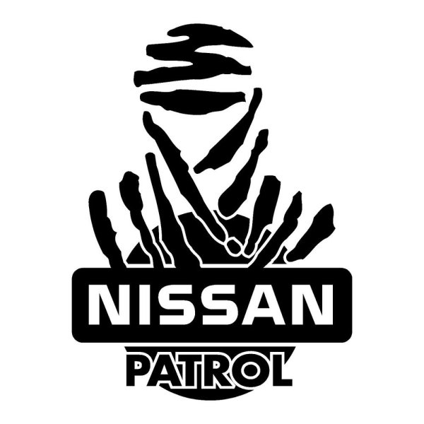Ниссан наклейка логотип