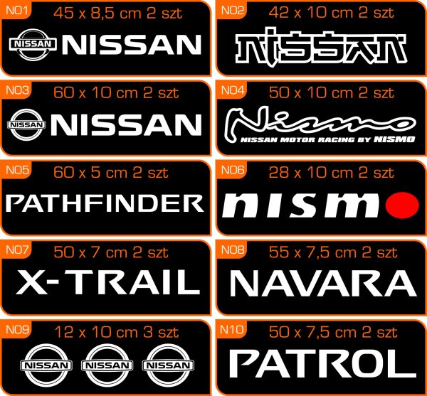 Nismo Nissan наклейка