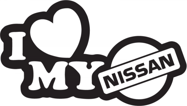 Наклейки на авто Nissan