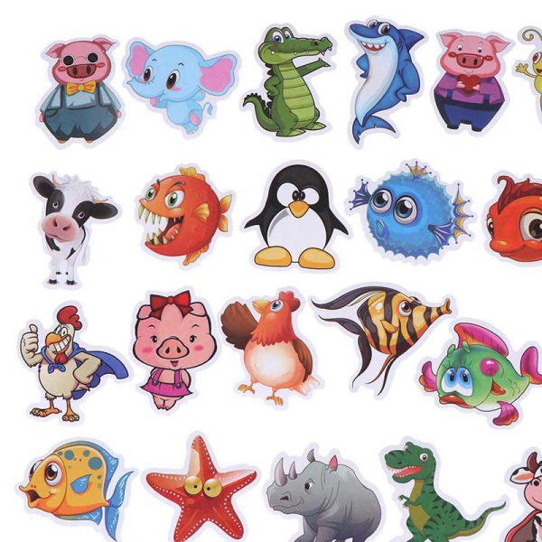 Наклейки мультяшные