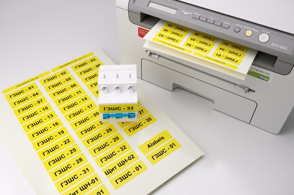 Маркировка автоматов в электрощите