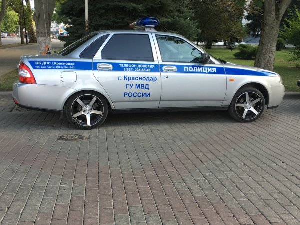 Полицейские наклейки