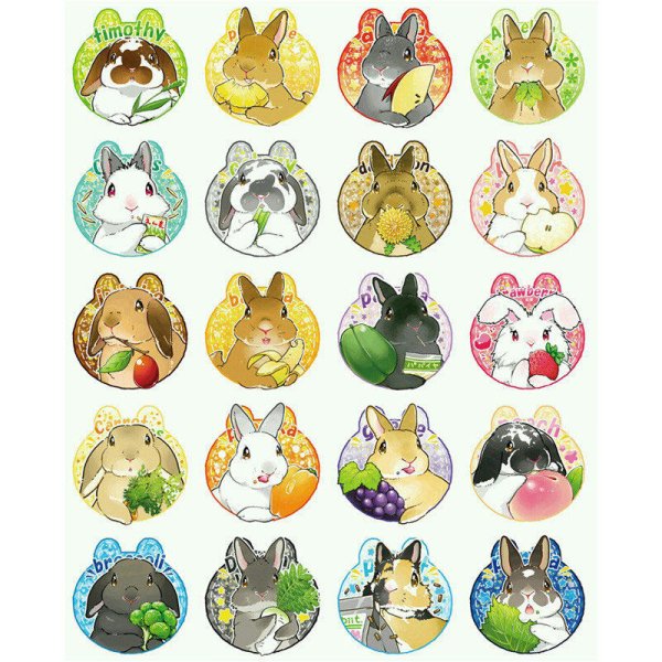 Милые наклейки с животными